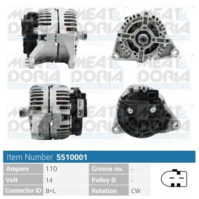 Alternador Fiat DUCATO Bus · Fiat DUCATO Van · Fiat DUCATO Platform/Chassis