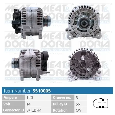 Alternador Audi A4 B5 · Audi A3 · Audi A6 C5