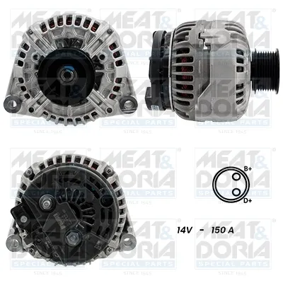 Alternador MEAT & DORIA 55101164G