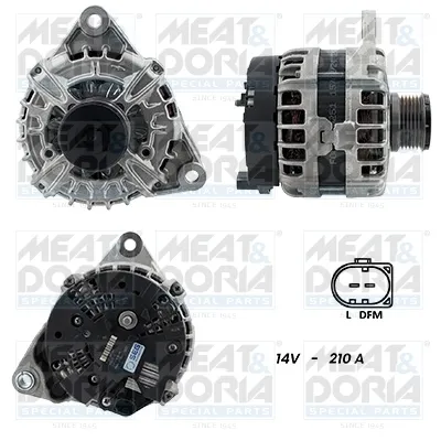 Alternador MEAT & DORIA 55101394G