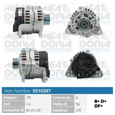 Alternador Ford FIESTA IV · Ford FIESTA Box Body/MPV · Ford KA