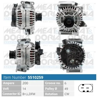 Alternador Mercedes-Benz E-CLASS · Mercedes-Benz E-CLASS T-Model · Mercedes-Benz E-CLASS Platform/Chassis