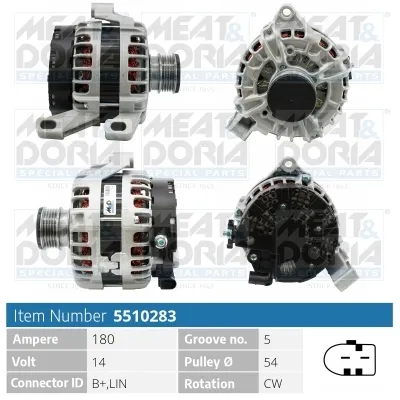 Alternador Volvo XC90 I · Volvo S40 II · Volvo S80 II