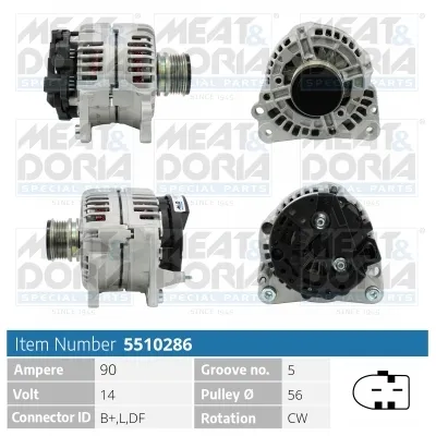 Alternador Seat AROSA · Vw LUPO I · Vw POLO