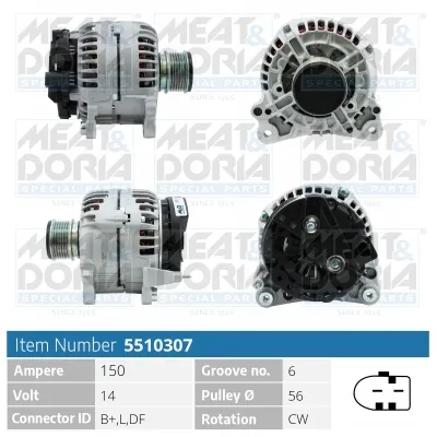 Alternador Dodge CALIBER · Dodge AVENGER · Dodge JOURNEY