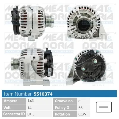 Alternador Volvo S40 I · Volvo V40 Estate · Volvo V70 I