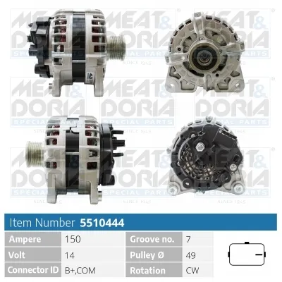 Alternador Nissan PULSAR Hatchback · Nissan QASHQAI II · Nissan X-TRAIL III