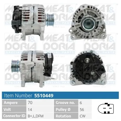 Alternador Audi A3 · Seat CORDOBA · Seat IBIZA II