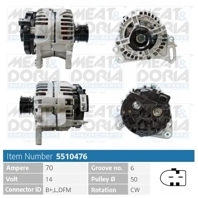 Alternador Seat CORDOBA · Seat IBIZA II · Seat AROSA