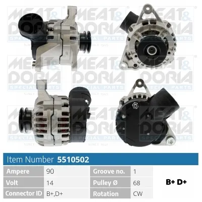 Alternador Iveco DAILY II Platform/Chassis · Iveco DAILY II Bus · Iveco DAILY II Van