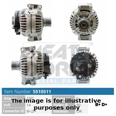 Alternador Mercedes-Benz SPRINTER 2-t Platform/Chassis · Mercedes-Benz VITO Bus · Mercedes-Benz SPRINTER 2-t Van