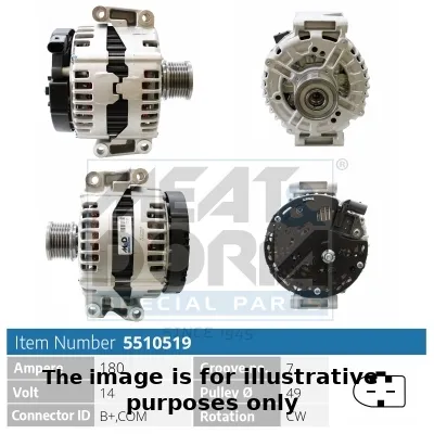 Alternador Mercedes-Benz E-CLASS · Mercedes-Benz E-CLASS T-Model · Mercedes-Benz CLS