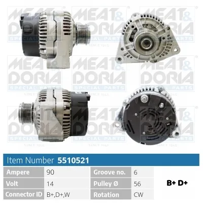 Alternador Mercedes-Benz VITO Bus · Mercedes-Benz VITO Van · Mercedes-Benz V-CLASS