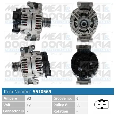 Alternador Mercedes-Benz SPRINTER 3-t Bus · Mercedes-Benz SPRINTER 3-t Van · Mercedes-Benz SPRINTER 3-t Platform/Chassis
