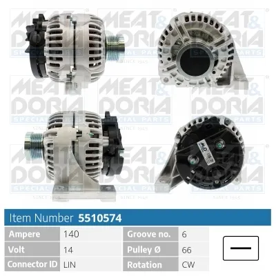 Alternador Volvo S80 I · Volvo V70 II · Volvo S60 I
