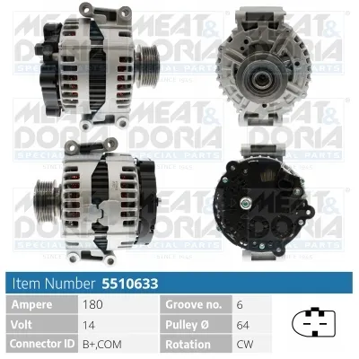 Alternador Audi A6 C6 · Audi A6 C6 Avant · Audi A6 Allroad C6