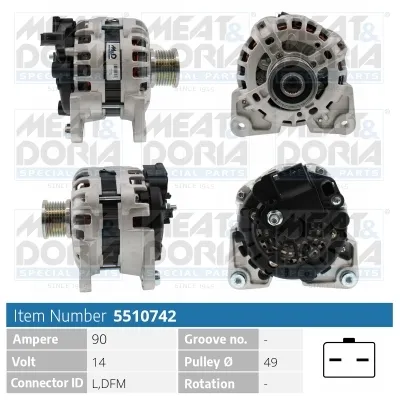 Alternador Renault MEGANE III Hatchback · Renault MEGANE III Coupe · Renault MEGANE III Grandtour