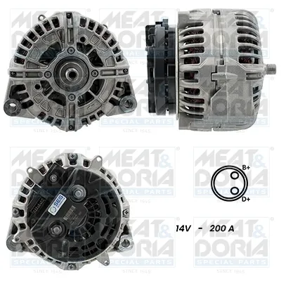 Alternador MEAT & DORIA 5510749G