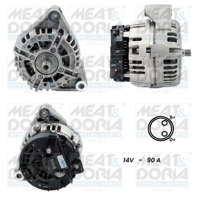Alternador MEAT & DORIA 5510750G
