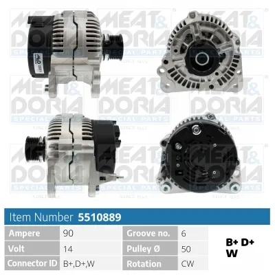 Alternador Audi 80 B4 Saloon · Audi 80 B4 Avant · Audi CABRIOLET B3