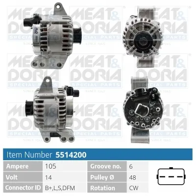 Alternador Ford KA · Ford FIESTA V · Ford STREET KA
