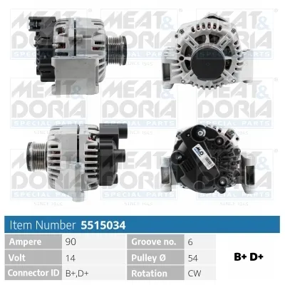 Alternador Alfa Romeo MITO · Fiat STRADA Pickup · Fiat PUNTO