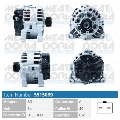 Alternador Citroën JUMPY I · Citroën BERLINGO / BERLINGO FIRST Box Body/MPV · Citroën BERLINGO / BERLINGO FIRST MPV