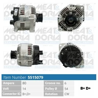 Alternador Citroën JUMPER I Van · Fiat CROMA · Fiat DUCATO Van