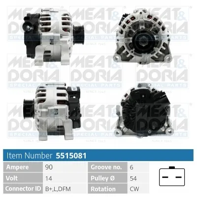 Alternador Citroën JUMPY I · Citroën BERLINGO / BERLINGO FIRST Box Body/MPV · Citroën BERLINGO / BERLINGO FIRST MPV