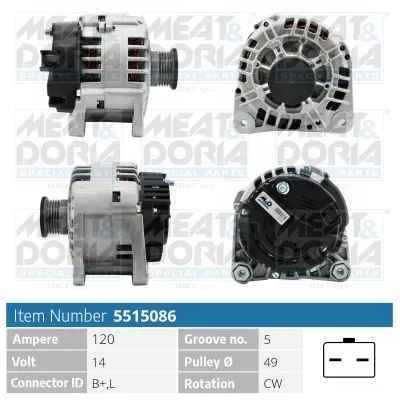 Alternador Nissan INTERSTAR Bus · Nissan INTERSTAR Van · Nissan PRIMASTAR Bus