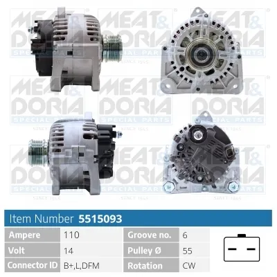Alternador Nissan MICRA III · Nissan NOTE · Nissan QASHQAI I