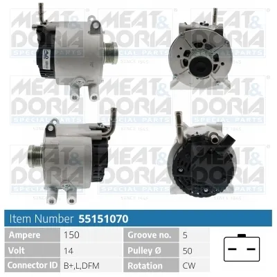 Alternador Mercedes-Benz A-CLASS · Mercedes-Benz VANEO