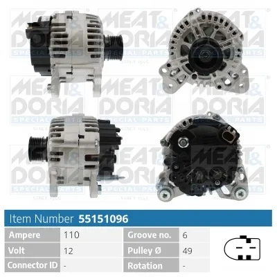 Alternador Audi A2 · Seat IBIZA III · Seat CORDOBA