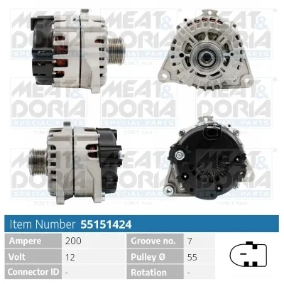 Alternador Fiat DUCATO Bus · Fiat DUCATO Van · Fiat DUCATO Platform/Chassis