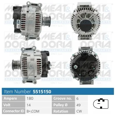 Alternador Mercedes-Benz VIANO · Mercedes-Benz VITO Bus · Mercedes-Benz VITO / MIXTO Van