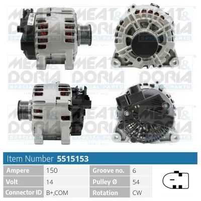 Alternador Ford GALAXY II · Ford S-MAX · Ford MONDEO IV Saloon