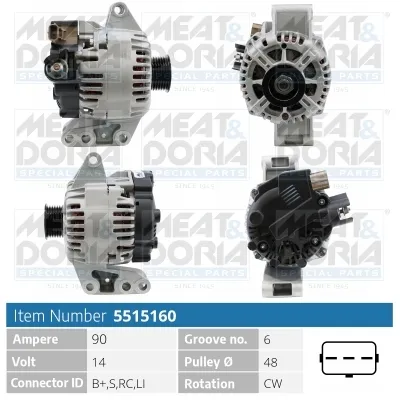 Alternador Ford KA · Ford FIESTA V · Ford STREET KA