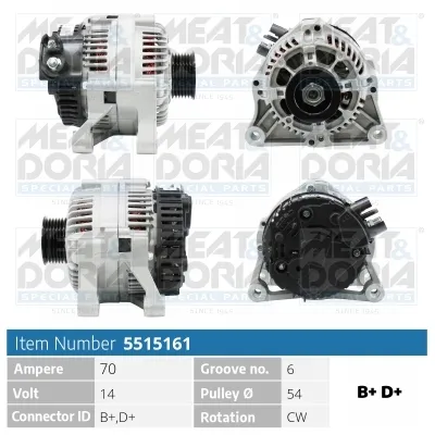 Alternador Citroën C15 Box Body/MPV · Citroën JUMPY I · Citroën BERLINGO / BERLINGO FIRST Box Body/MPV