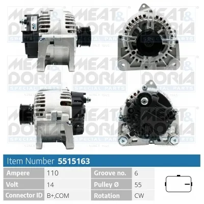 Alternador Peugeot 308 I · Renault MEGANE II · Renault SCÉNIC II