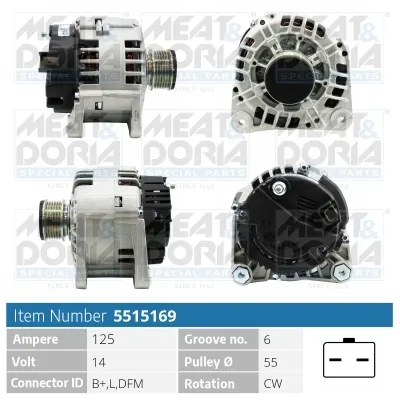 Alternador Nissan KUBISTAR Van · Renault KANGOO · Renault CLIO II