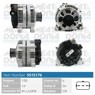 Alternador Ford FIESTA V · Ford FUSION · Ford FIESTA V Van