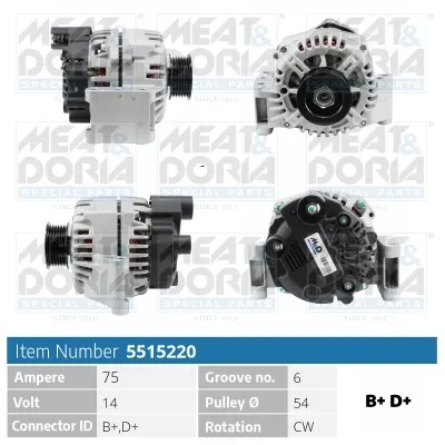 Alternador Alfa Romeo MITO · Fiat STRADA Pickup · Fiat PUNTO