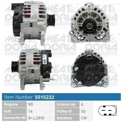 Alternador Seat IBIZA III · Seat CORDOBA · Skoda FABIA I