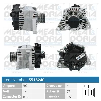Alternador Hyundai GETZ · Hyundai i10 I · Kia PICANTO I