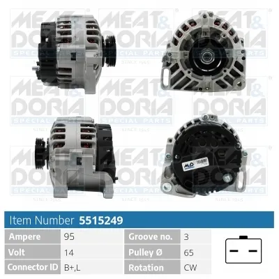 Alternador Nissan KUBISTAR Van · Renault KANGOO · Renault CLIO II