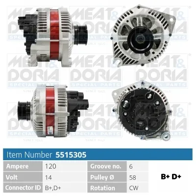 Alternador Citroën JUMPER I Van · Citroën JUMPER I Platform/Chassis · Fiat DUCATO Van