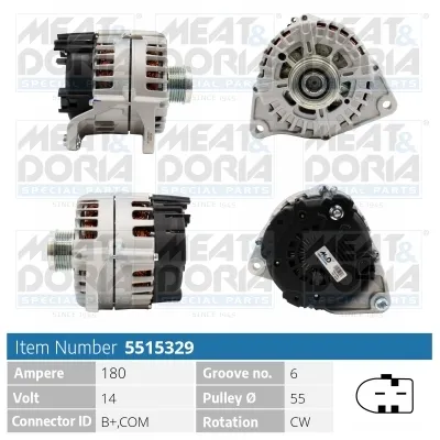 Alternador Fiat DUCATO Bus · Fiat DUCATO Van · Fiat DUCATO Platform/Chassis