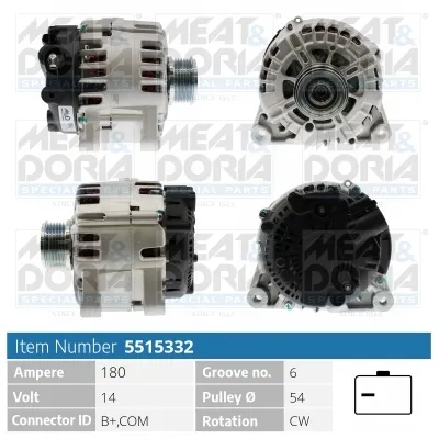 Alternador Citroën C4 PICASSO I MPV · Citroën JUMPY II · Citroën JUMPY II Van