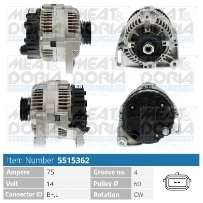 Alternador Renault TWINGO I · Renault KANGOO · Renault CLIO II
