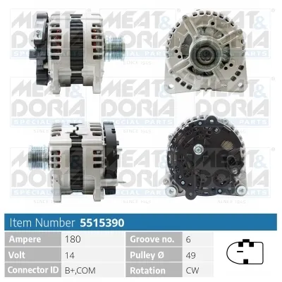 Alternador Audi A3 · Audi A3 Sportback · Audi A3 Limousine